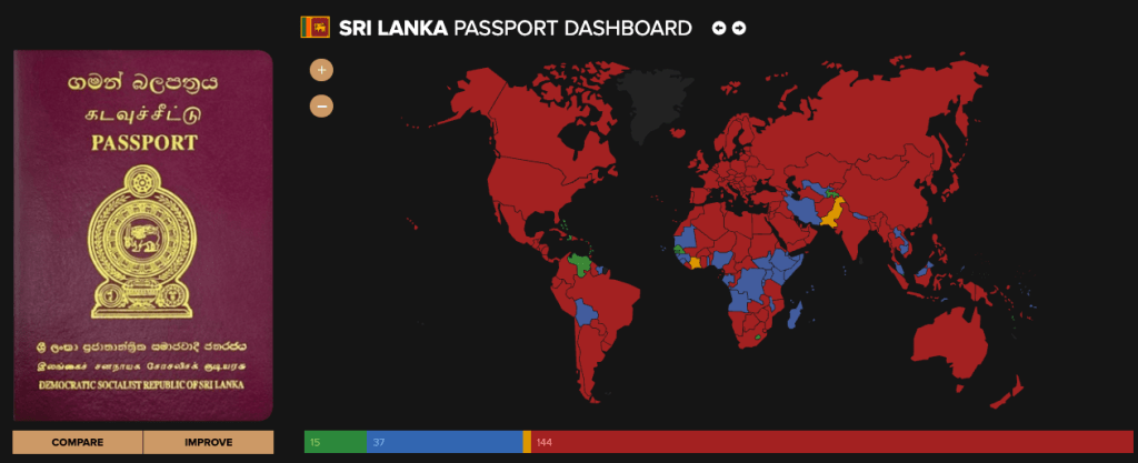 4. Singapore offers visa-free arrival for Sri Lanka's passport holders.
