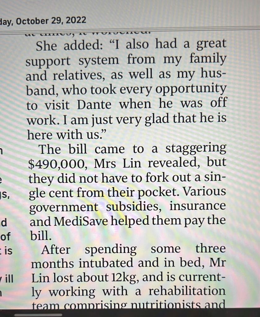 Does healthcare expensive in Singapore? (2)