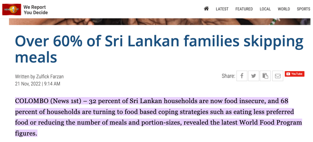 Hard Time for Sri Lankans (2)