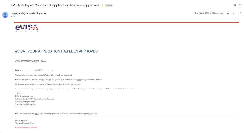 Step 06: Visa Approval and Printing