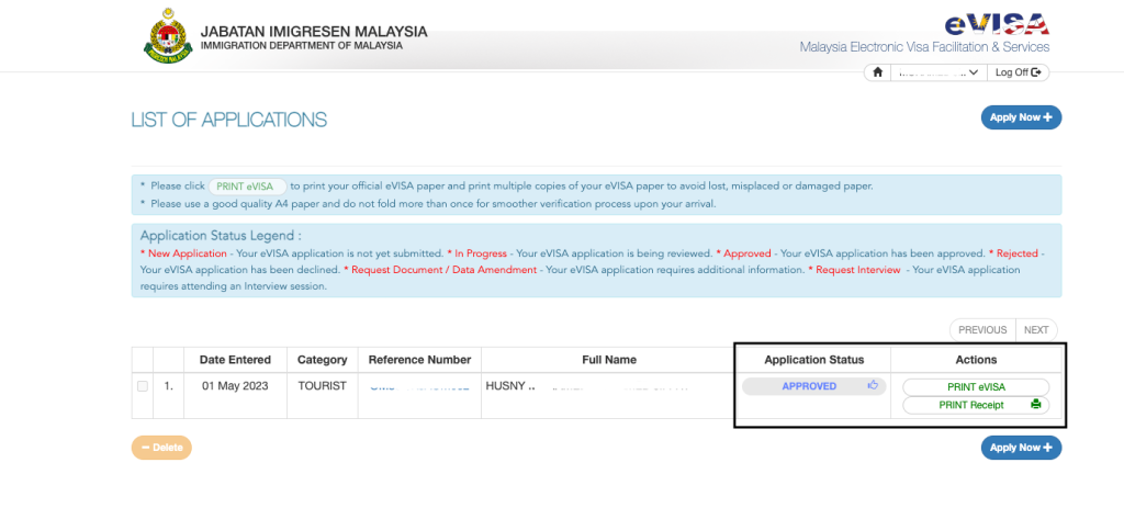 Step 06: Visa Approval and Printing (2)