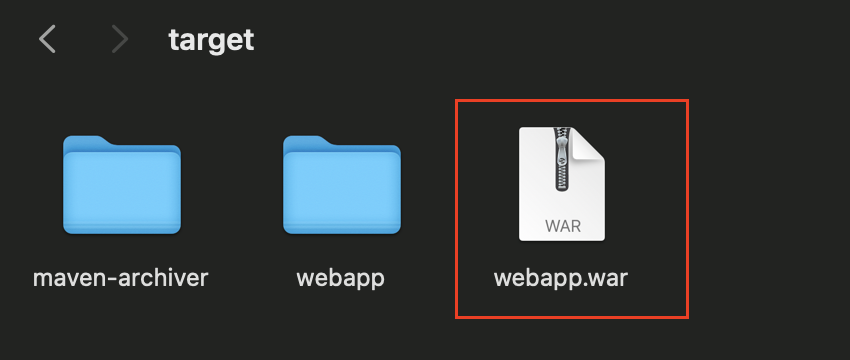 Tomcat webapps folder before pasting the war file