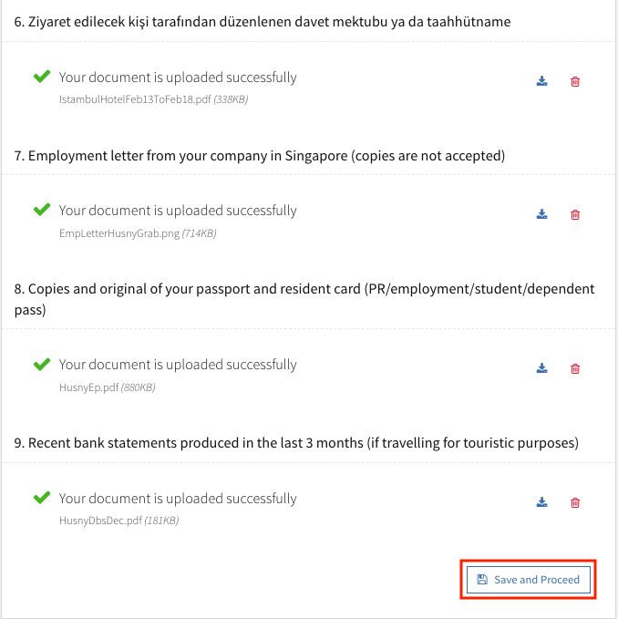 Step 04: Travel Infomation (5)