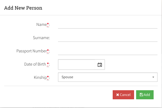 Step 07: Add New Person (2)