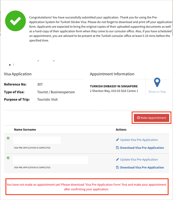 Step 09: Make an Appointment