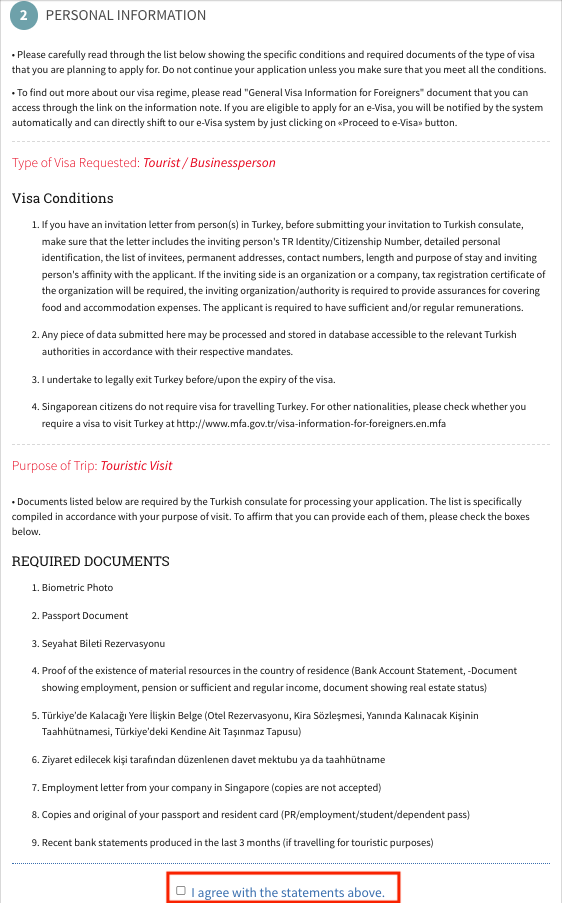 Step 02: Personal Information (2)