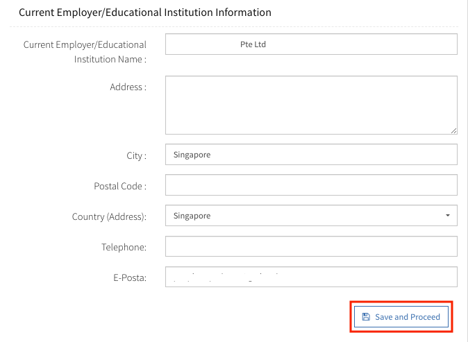 Step 03: Contact Information (2)